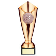 Bronze Plastic Tulip Trophy Cup