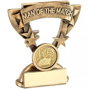 Football Man of the Match Gold Silver Bronze medal &ribbon 50mm free engraving 
