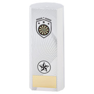 White Plastic Filled Column Darts