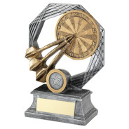 Brz/Gold/Pew Darts Octagon Series With Centre 
