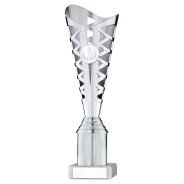 Silver Plastic Titan Cup on Marble Base