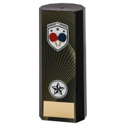 Black Plastic Filled Column Table Tennis