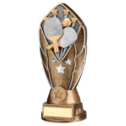 Bronze/Silver Diamond Column with Table Tennis Disc