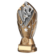 Bronze/Silver Diamond Column with Male Rugby Disc