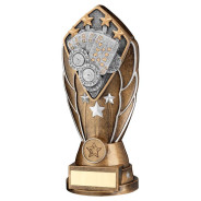 Bronze/Silver Diamond Column with Cards Disc