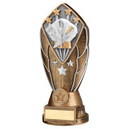 Bronze/Silver Diamond Column with Cooking Disc