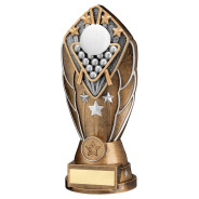 Bronze/Silver Diamond Column with Snooker Disc