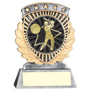 5 Star Holder with Cricket Batsman Insert