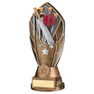 Bronze/Silver Diamond Column with Cricket Disc