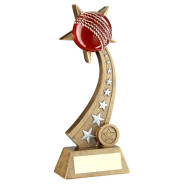 Antique Bronze Cricket Ball on Star Trail