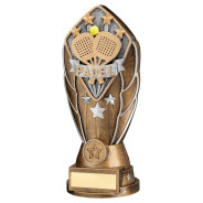 Bronze/Silver Diamond Column with Padel Disc