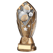Bronze/Silver Diamond Column with Lawn Bowls Disc