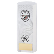 White Plastic Filled Column Motorsport