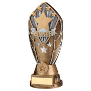 Bronze/Silver Diamond Column with 'Winner' Disc
