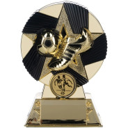 Nova Atlas Two Tones Boot and Ball in Bright Gold and Black