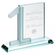 Jade Glass Rectangle with Frosted No.1