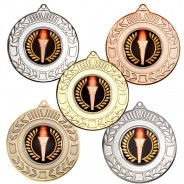 Wreath Medal - 2 inch