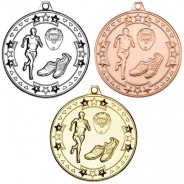 Running 'Tri Star' Medal
