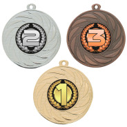 1st, 2nd & 3rd Place 50mm Medal