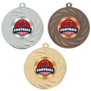 American Football 50mm Medal