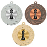 Chess 50mm Medal