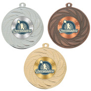 Cheerleading 50mm Medal