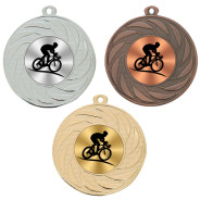 Cycling 50mm Medal
