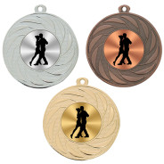 Dance 50mm Medal