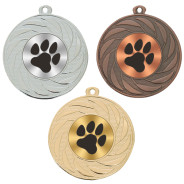 Dog 50mm Medal
