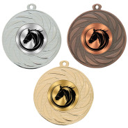 Equestrian 50mm Medal
