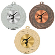 Gymnastics 50mm Medal