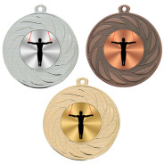Gymnastics 50mm Medal