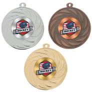 Hockey 50mm Medal