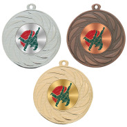 Judo 50mm Medal