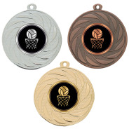 Netball 50mm Medal
