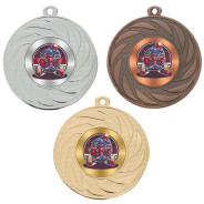 Quad Biking 50mm Medal