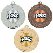 Street Dancing 50mm Medal