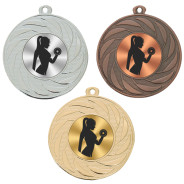 Weightlifting 50mm Medal