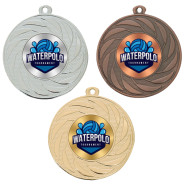 Water Polo 50mm Medal