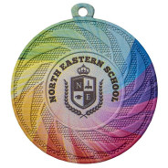 Colour Printed 50mm Bespoke Medal