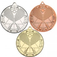 Squash Tri Star Medal 50mm