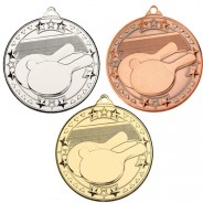 Table Tennis Tri Star Medal 50mm