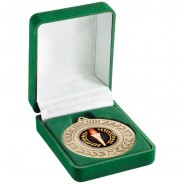 Deluxe Green Medal Box