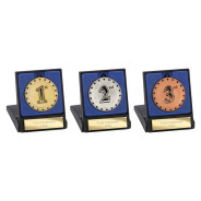 Cascade Stars Medal & Box 1st, 2nd & 3rd 50mm