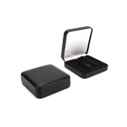 Black Leatherette Medal Box for 50mm Medal