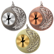 Ballet Laurel Wreath 50mm Medal