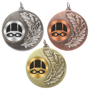 Diving Laurel Wreath 50mm Medal