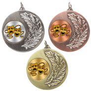 Drama Laurel Wreath 50mm Medal