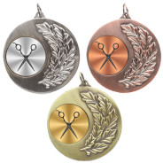 Hairdressing Laurel Wreath 50mm Medal