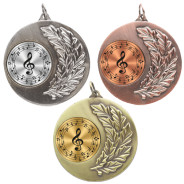 Music Laurel Wreath 50mm Medal